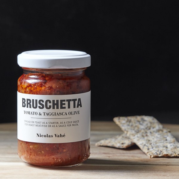 Nicolas Vahé Bruschetta Tomate & Taggiasca Oliven 135g